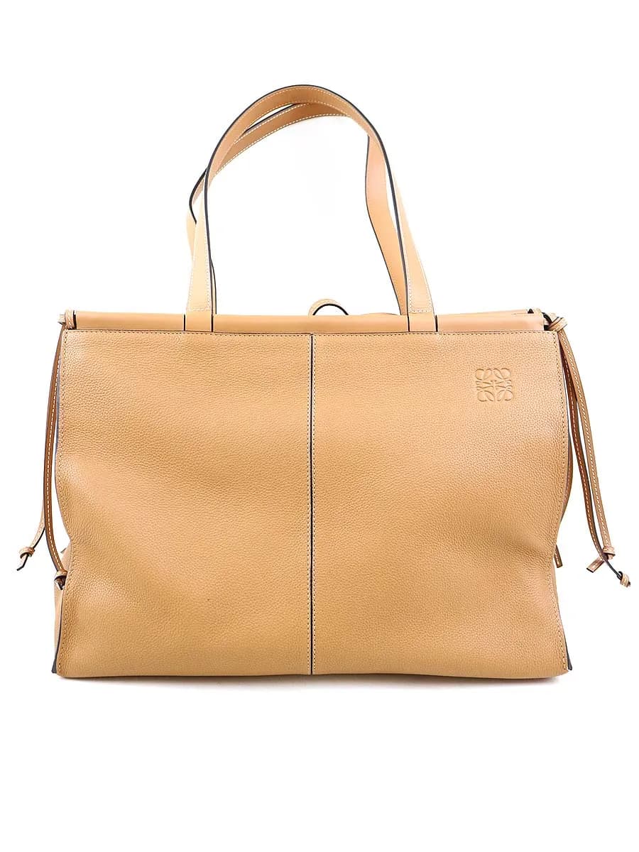 LOEWE ロエベ 19AW Cushion Large leather tote クッショントートラージバッグ