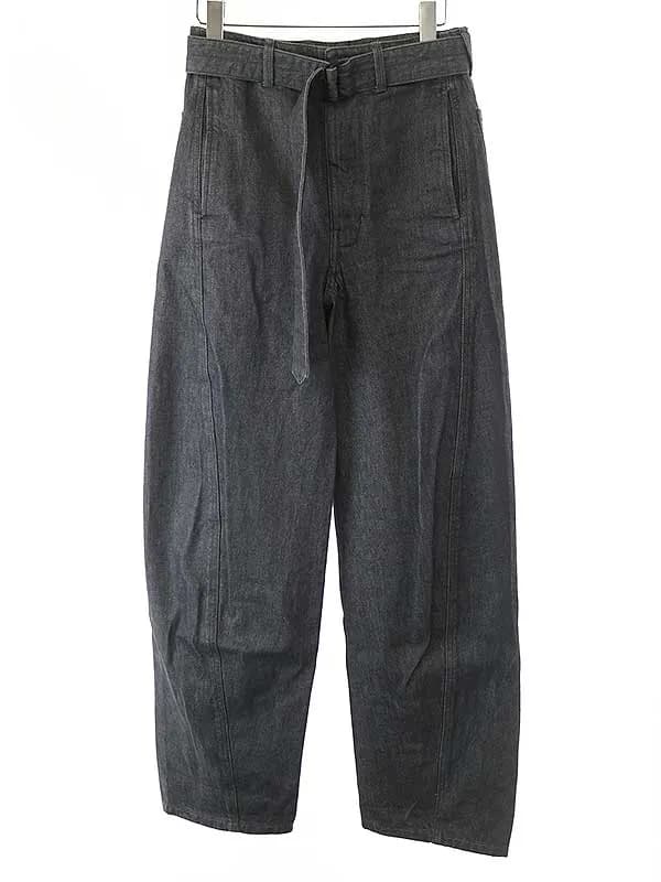 LEMAIRE ルメール 22SS TWISTED BELTED PANTS ベルテッドデニムパンツ