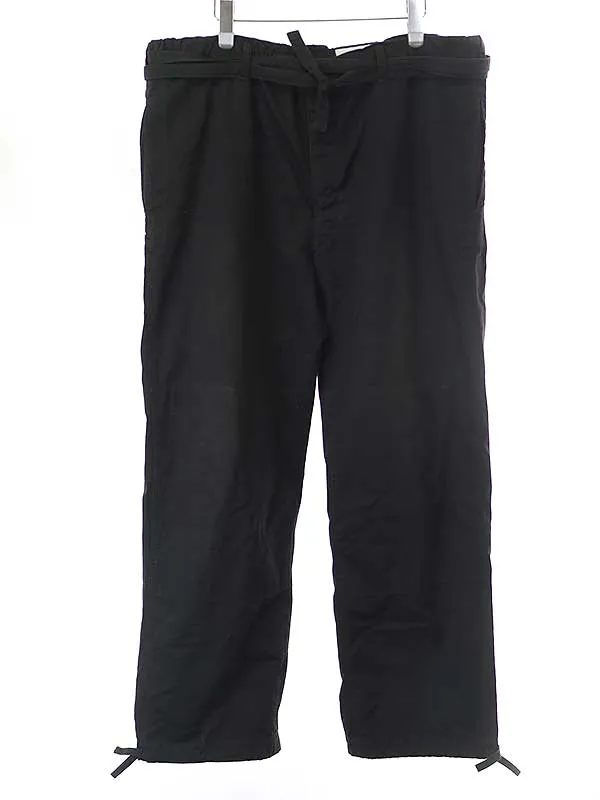 LEMAIRE ルメール 21SS コットンベルテッドワイドパンツ