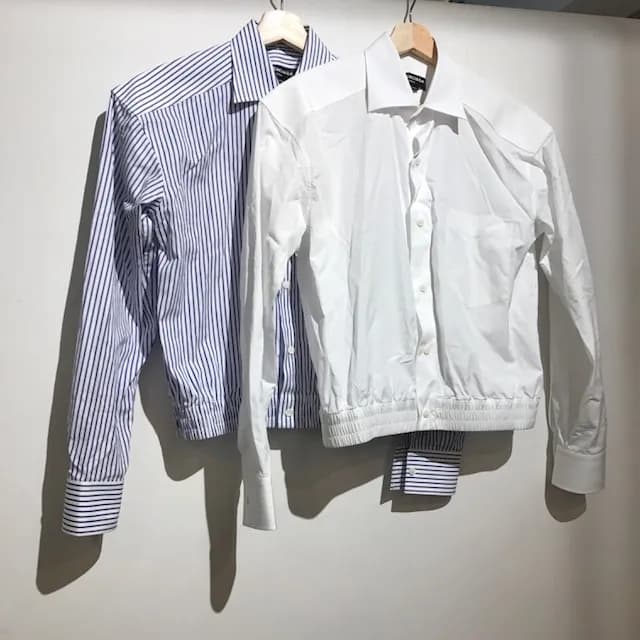 BALENCIAGA BALENCIAGA 17SS クロップドシャツ