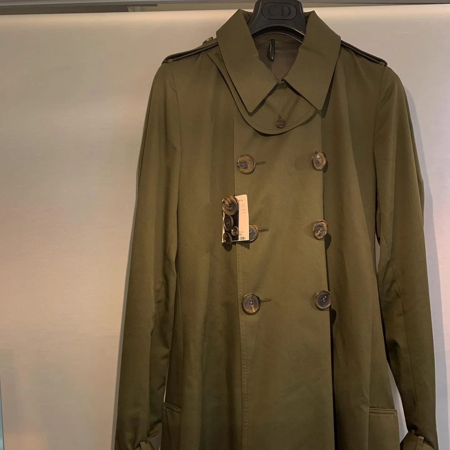 Dior HOMME Dior HOMME 07SS LOOK7 Trench Coat