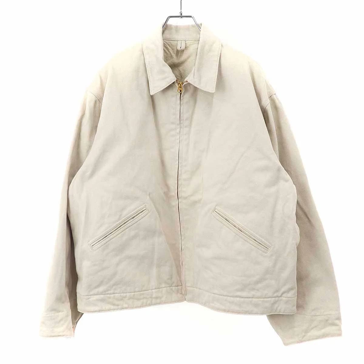 COMOLI コモリ 25AW コットンツイル ジップショートジャケット C03-01032