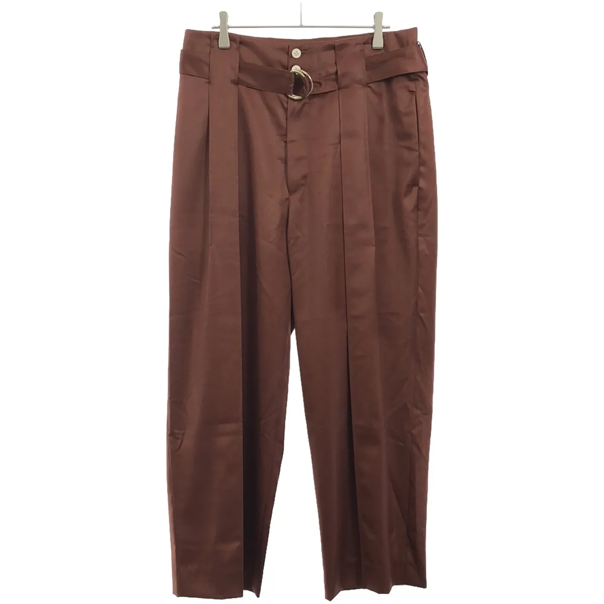 amachi. アマチ 20AW Notion of Forms Wax Wood Trousers ベルテッドパンツ