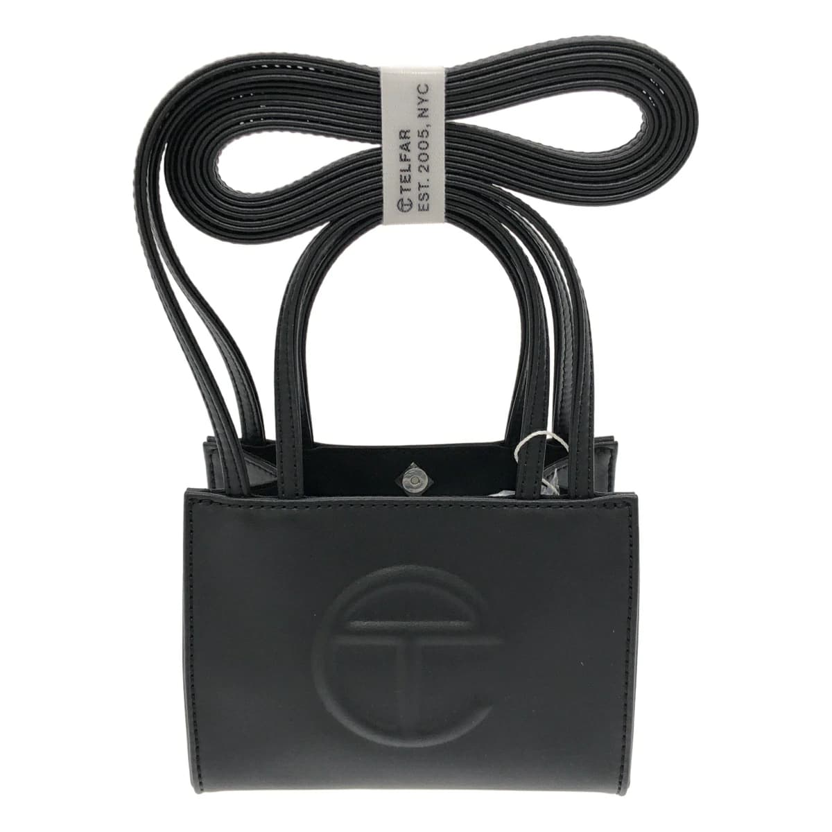 テルファー Small Leather Shopping Bag ショッピングバッグ