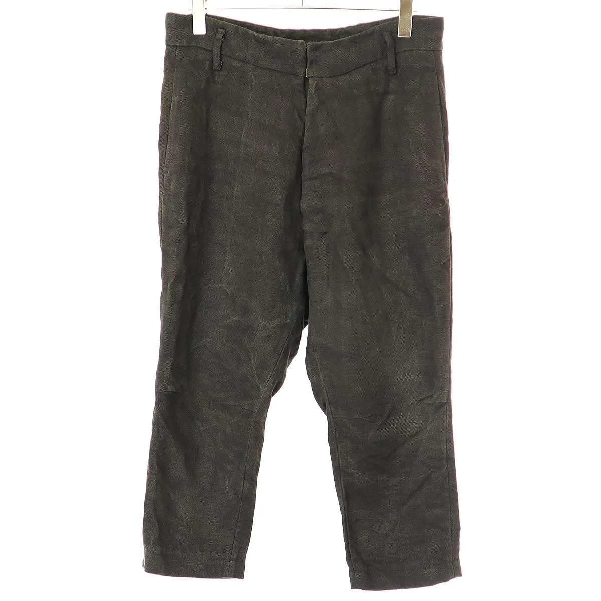 BIEK VERSTAPPEN ビークファースタッペン 19SS Bou Trousers ハンドダイヘンプトラウザーズパンツ