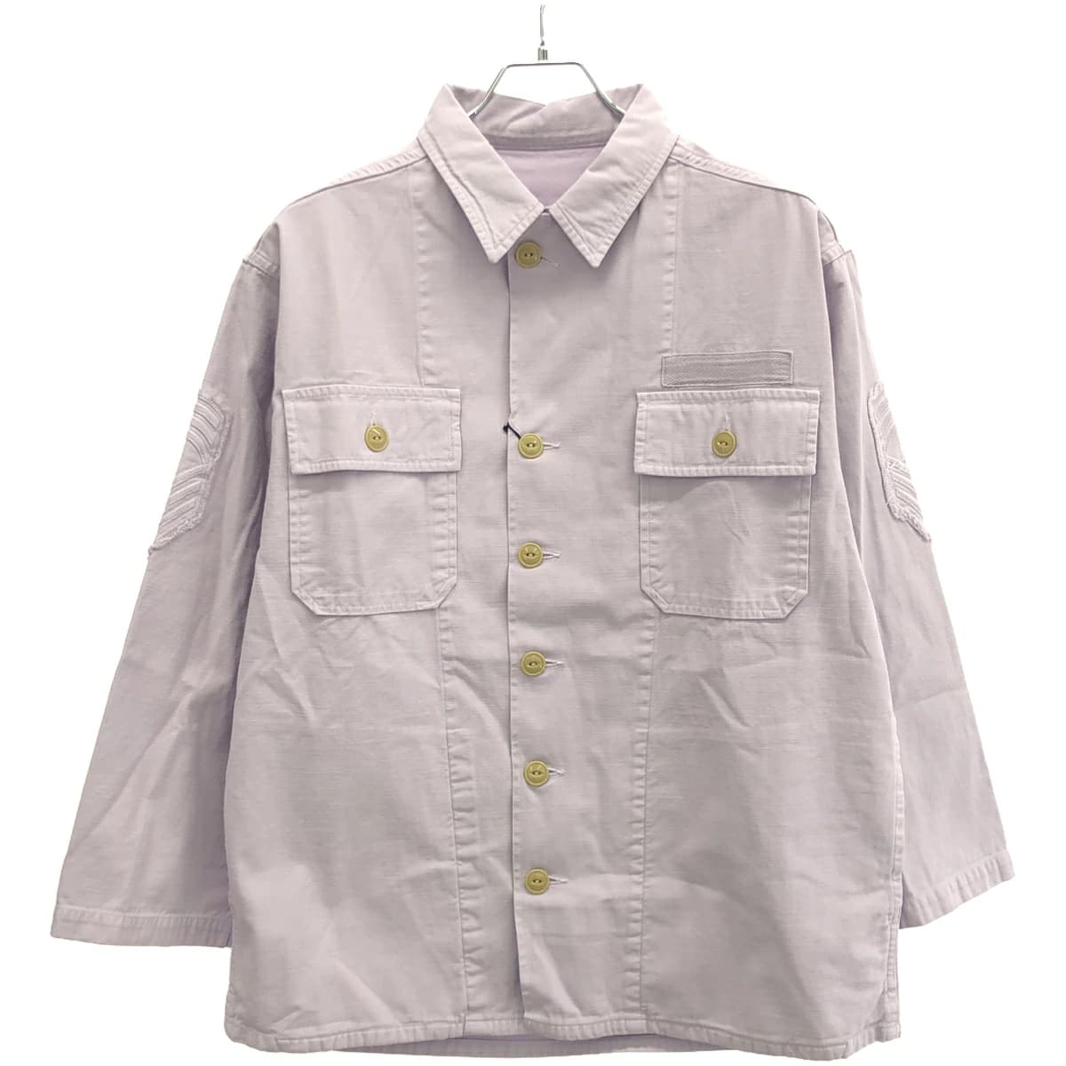 MADISON BLUE マディソンブルー 21SS MILITARY JK BS PASTEL ミリタリーシャツジャケット MB211-1003