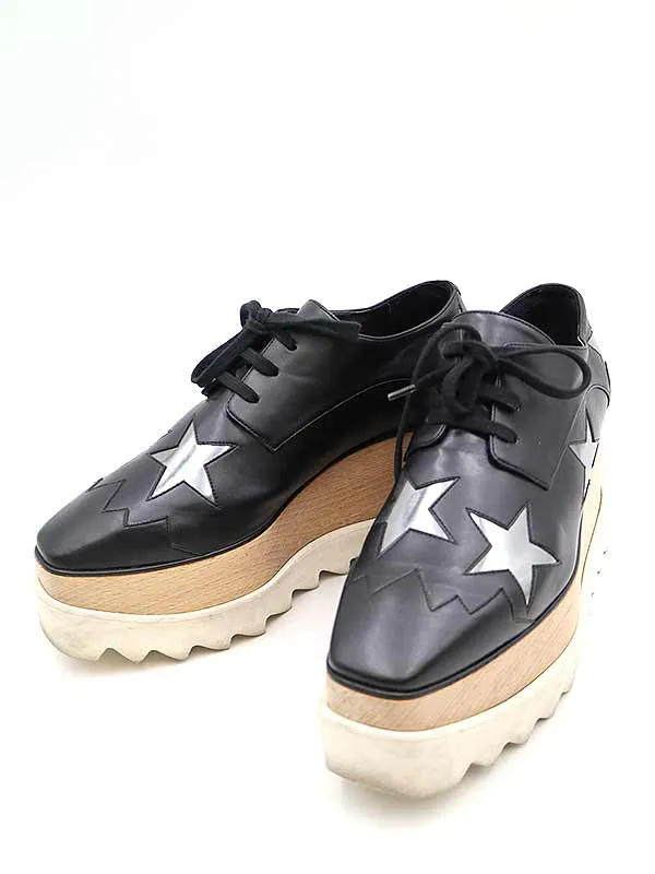 Stella McCartney ステラマッカートニー ELYSE エリス スターデザインプラットフォームシューズ