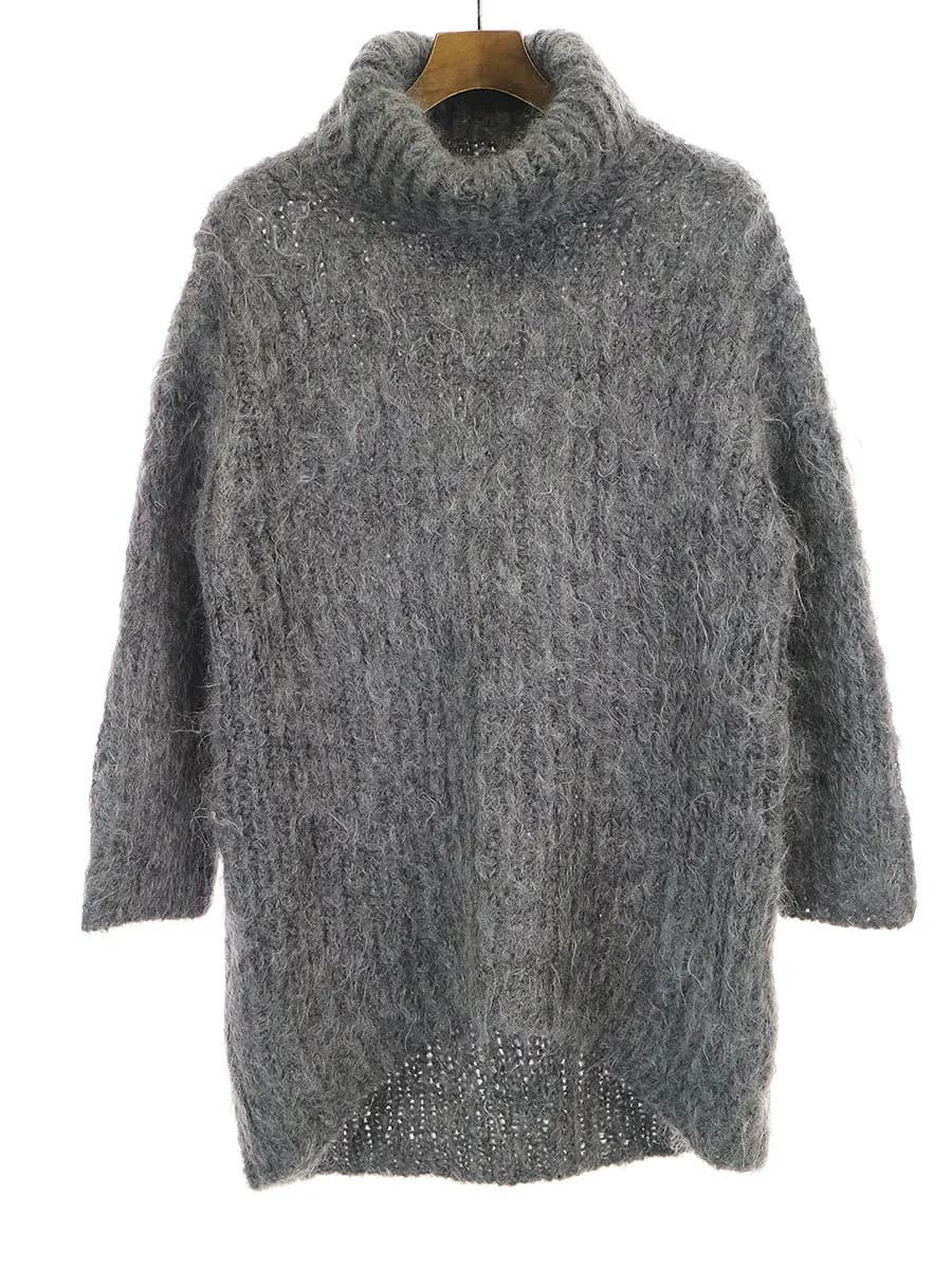 COMME des GARCONS トリコ コムデギャルソン 19AW ハイネックモヘアニットセーター