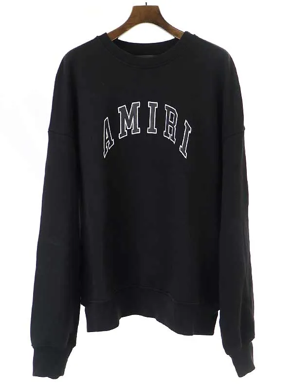 AMIRI アミリ アーチロゴワッペンスウェットトレーナー