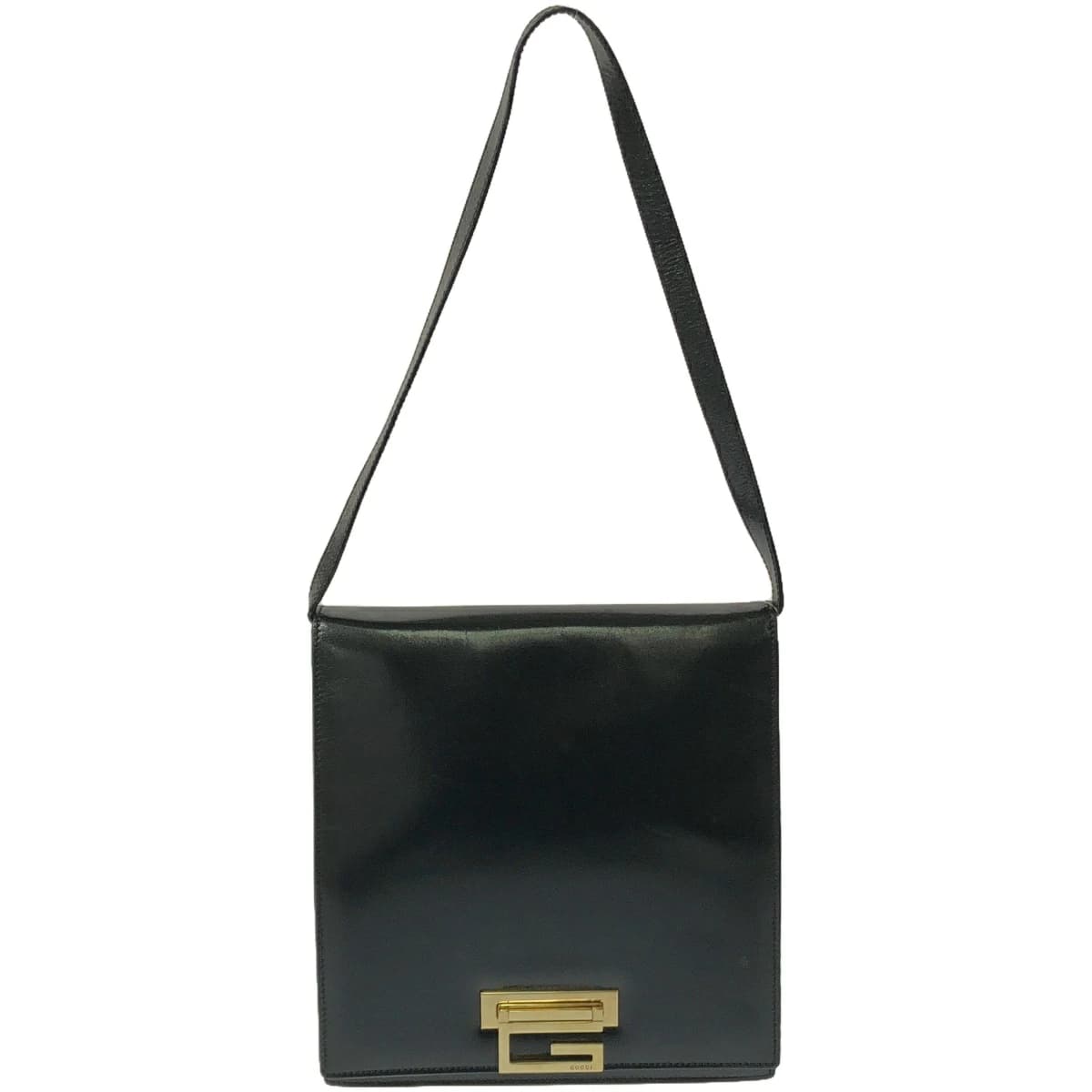 GUCCI グッチ Gロックレザーワンショルダーバッグ