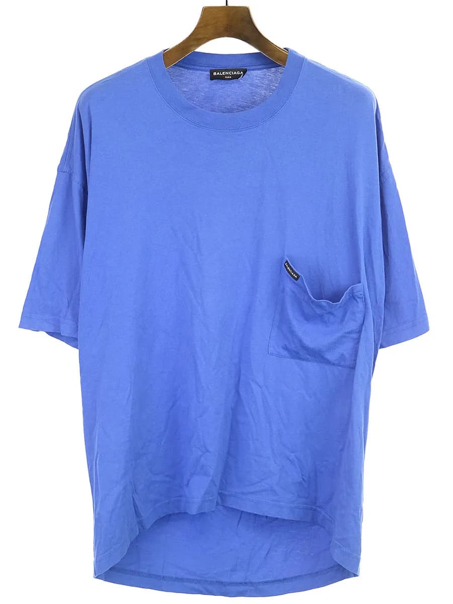 BALENCIAGA バレンシアガ 18SS ヨーロッパプリントオーバーサイズTシャツ