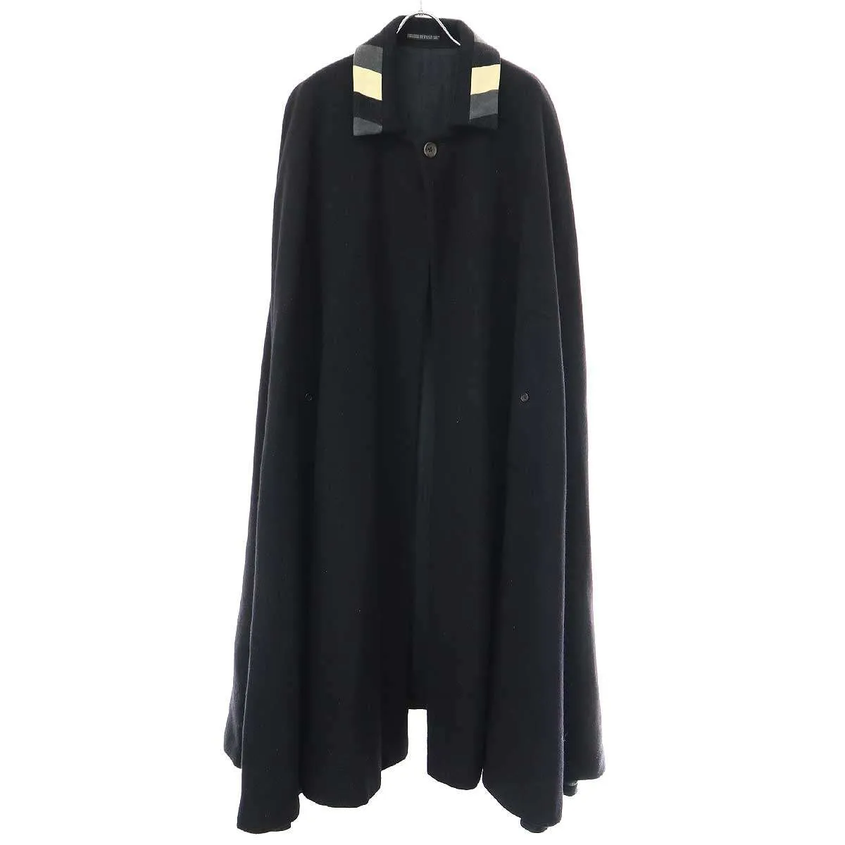 Yohji Yamamoto ヨウジヤマモト プールオム 1989AW Cloak Coat ウールマントコート