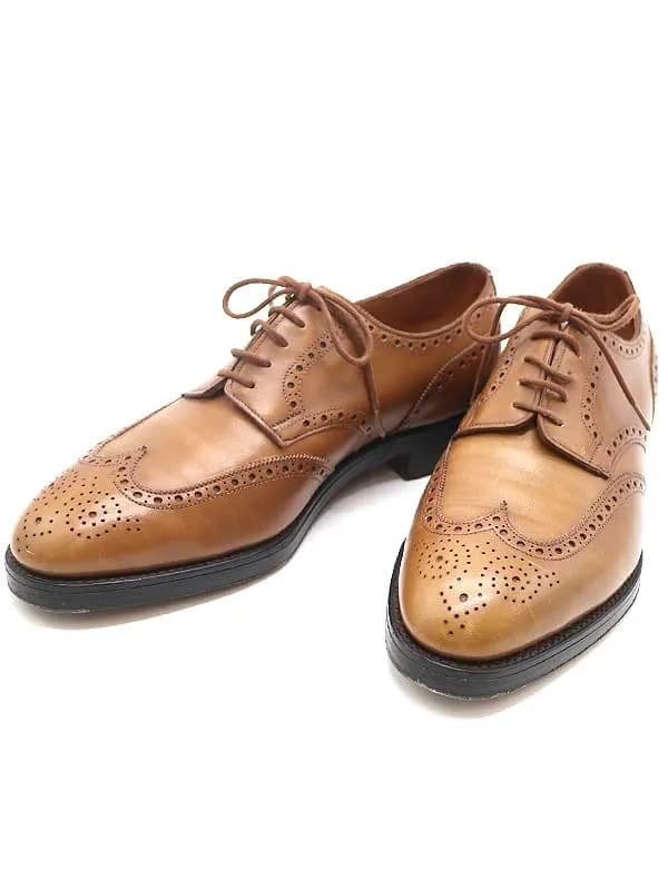JOHN LOBB ジョン ロブ DARBY 2466 ウィングチップレザーシューズ