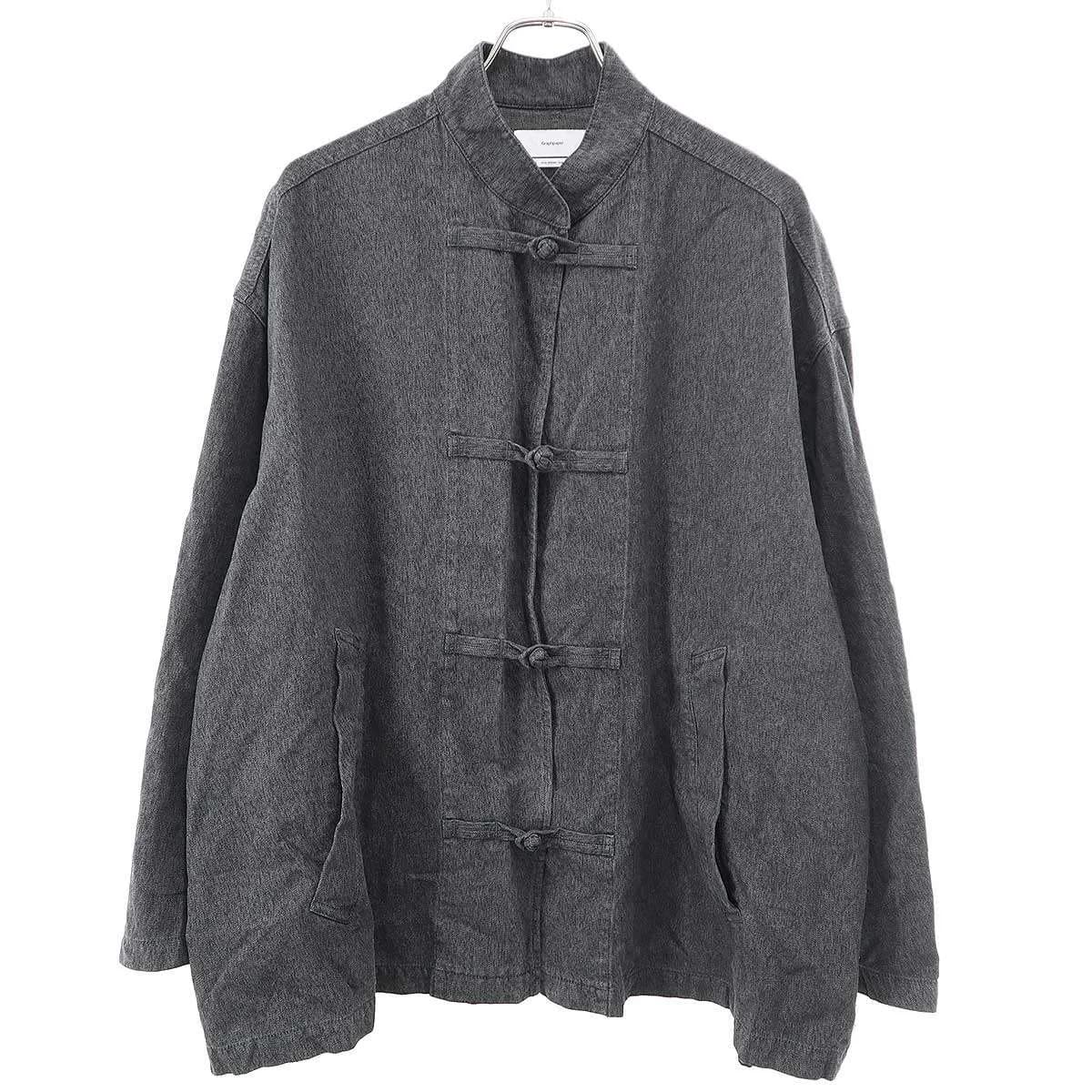 Graphpaper グラフペーパー 26SS Sulfur Dyed Gabardine Kung-Fu Jacket カンフージャケット GM261-30200