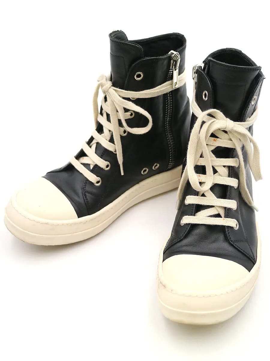 Rick Owens リックオウエンス ラモーンズハイカットスニーカー
