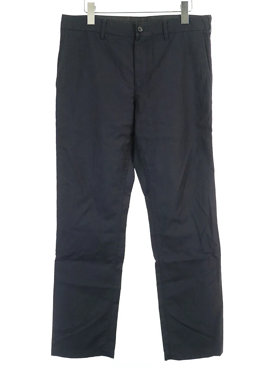 COMME des GARCONS コムデギャルソン オム 14SS ストライプウールスリムパンツ