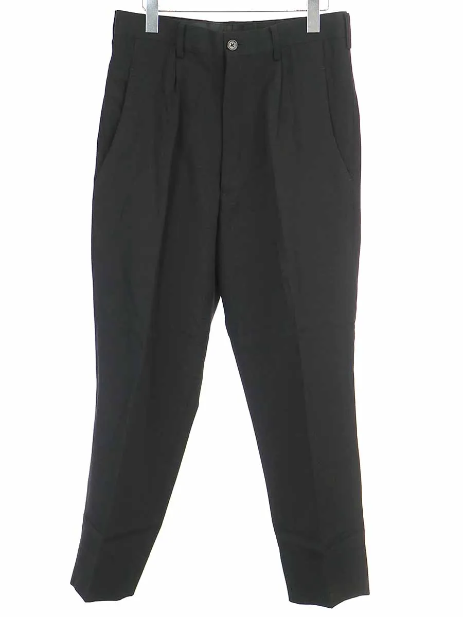 Yohji Yamamoto ヨウジヤマモト プールオム 1999SS ウールギャバジンスラックスパンツ