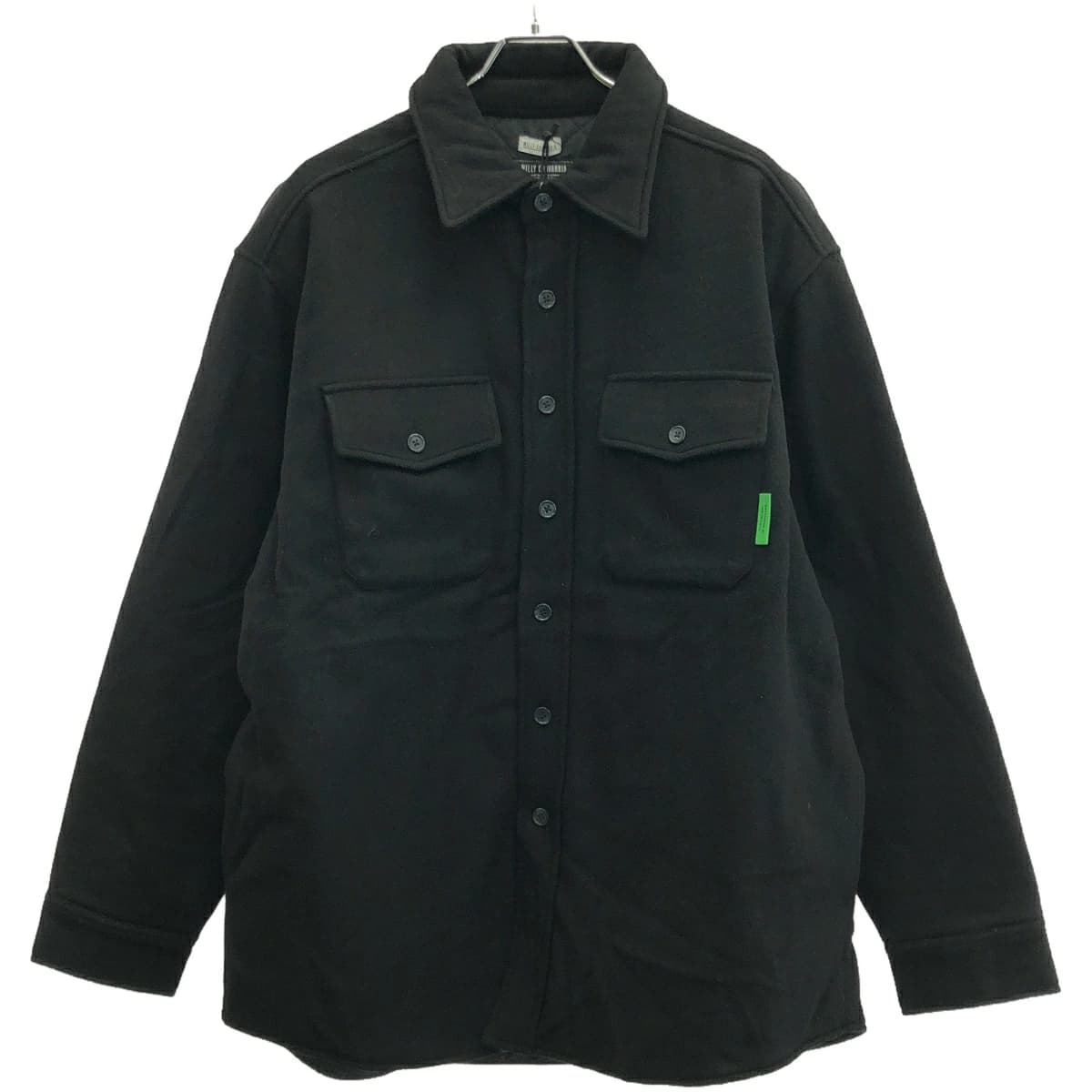 WILLY CHAVARRIA ウィリーチャバリア WOOL QUILTED SHIRT JACKET キルテッドウールシャツジャケット