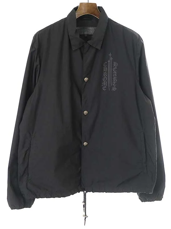 CHROME HEARTS クロムハーツ RIGGINS FBRC V JKT クロスボールボタンコーチジャケット