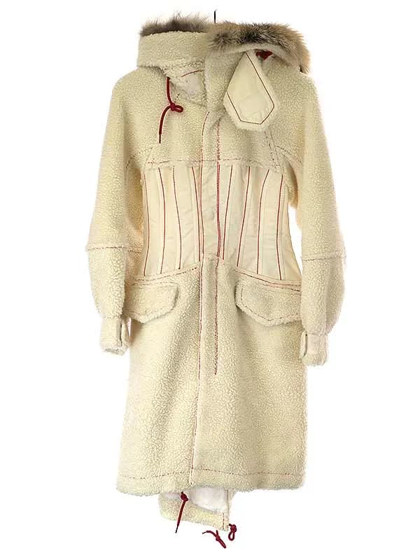 UNDERCOVER アンダーカバー 18AW ボアフーデッドジップアップコート