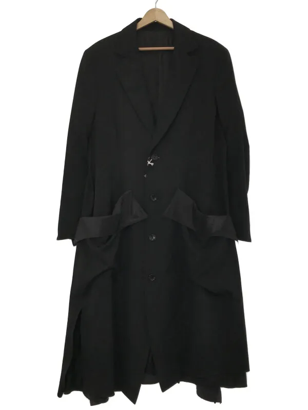 sulvam サルバム 22SS Slash long coat スラッシュロングコート SP-C01-100