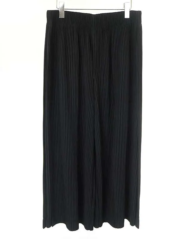 ISSEY MIYAKE オム プリッセ イッセイ ミヤケ 21AW ワイドプリーツイージーパンツ