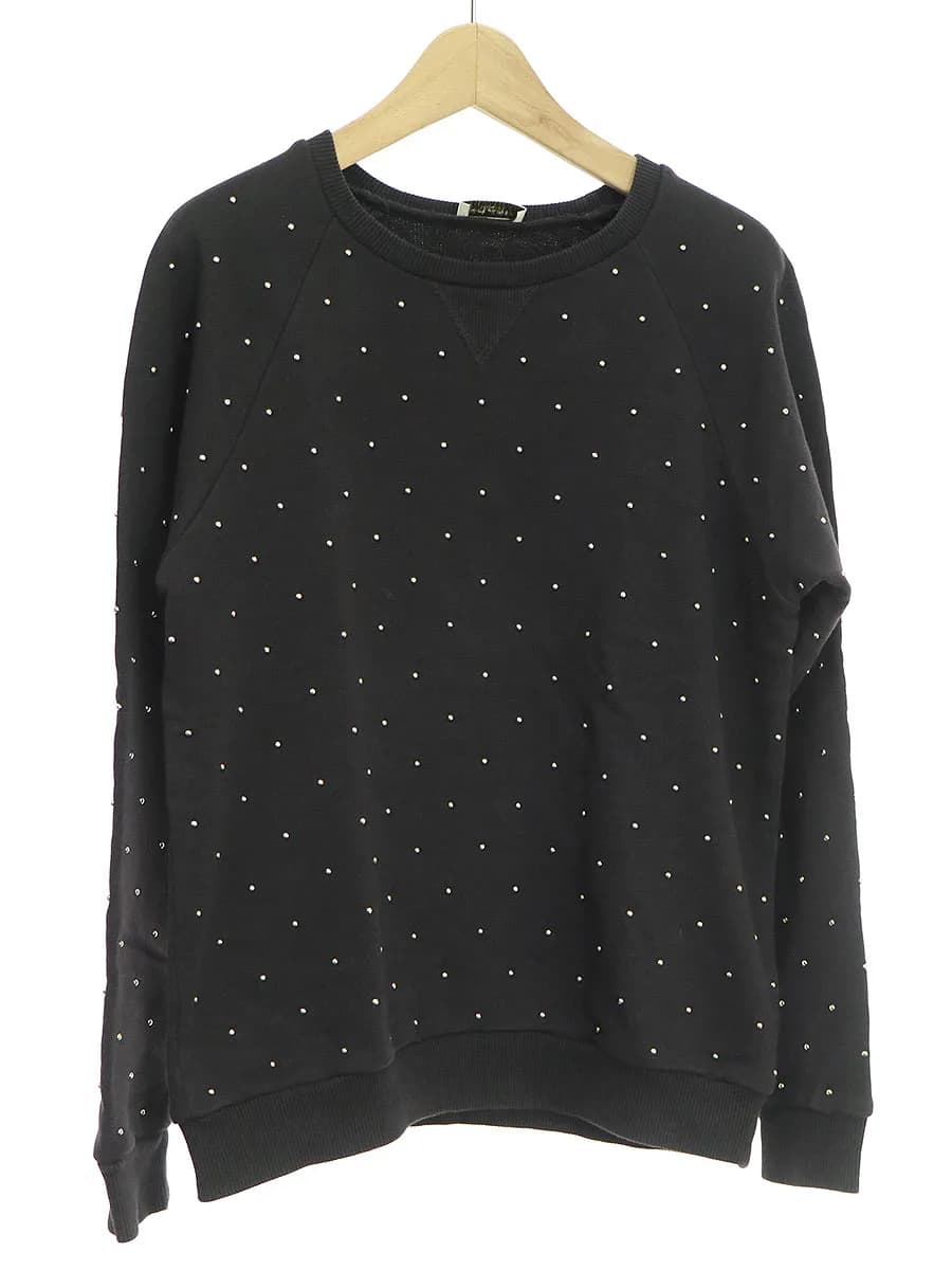 SAINT LAURENT サンローラン パリ 15SS ボールスタッズスウェットトレーナー