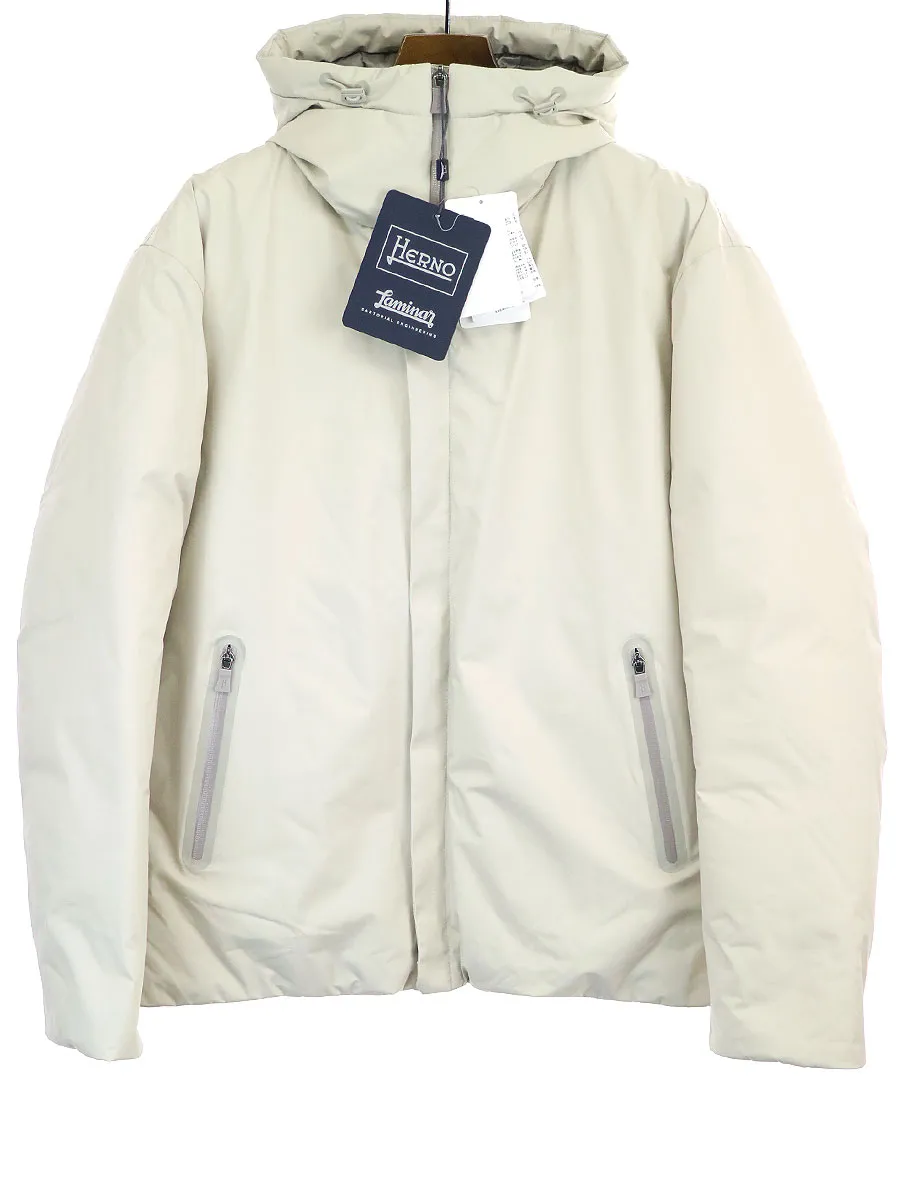 HERNO ヘルノ 20AW Laminar ジップアップフーデッドダウンジャケット