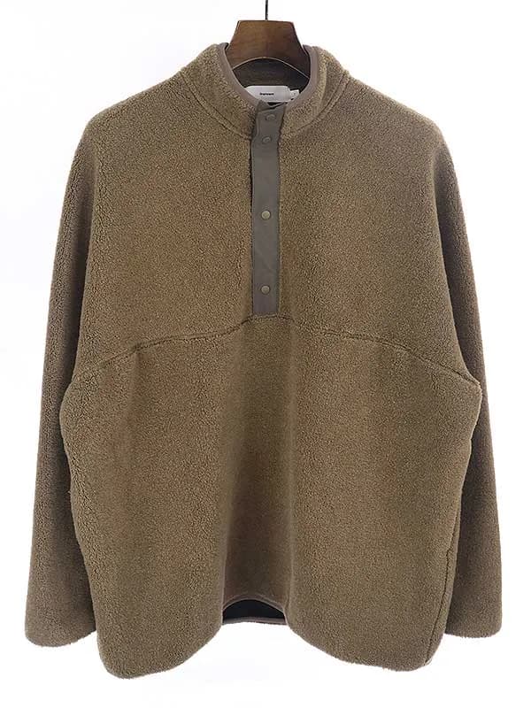 Graphpaper グラフペーパー Wool Boa Hi-Neck Pullover ウールボアハイネックプルオーバー