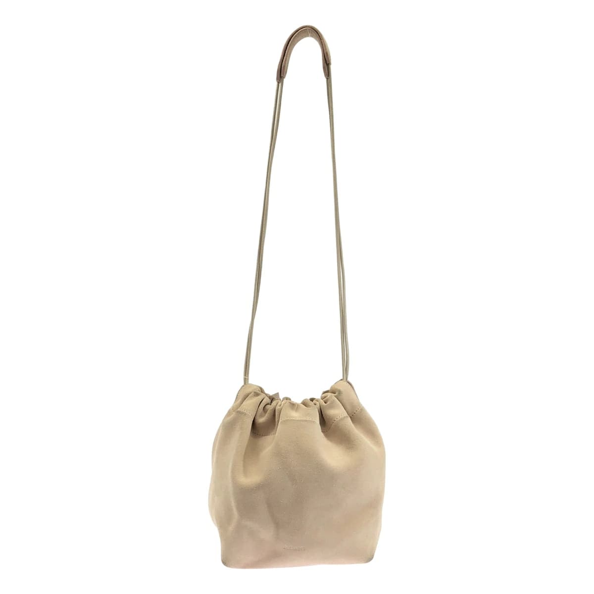 JIL SANDER ジルサンダー Dumpling Bag ダンプリング ドロースストリング スエード バッグ