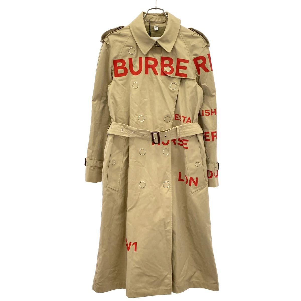 BURBERRY バーバリー ホースフェリープリントトレンチコート 8013694