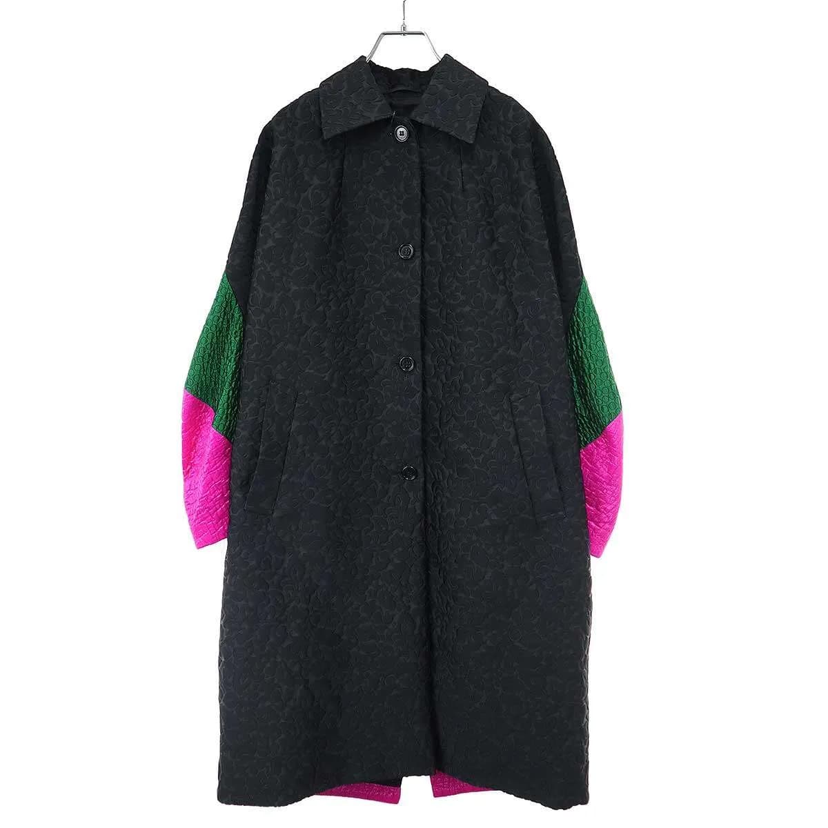 DRIES VAN NOTEN ドリスヴァンノッテン 22SS ROMANO MULTI 4186 W.W.COAT ジャガードエンボスオーバーサイズコート