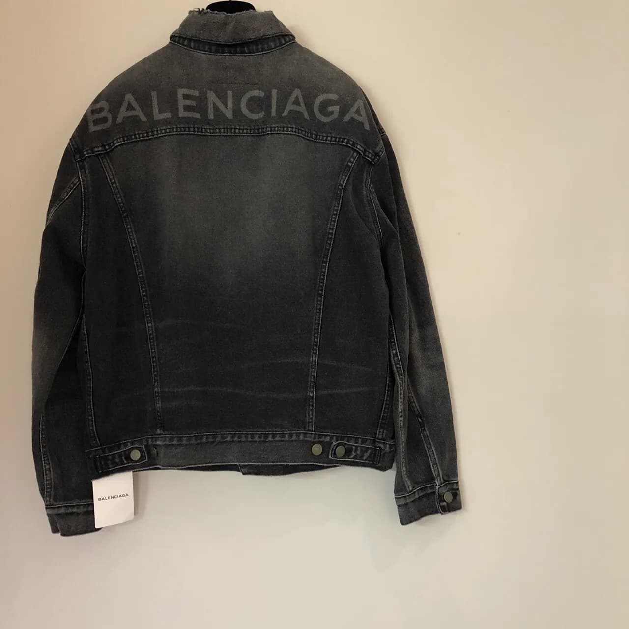 BALENCIAGA BALENCIAGA 17AW LIKE A MAN DENIM JACKET