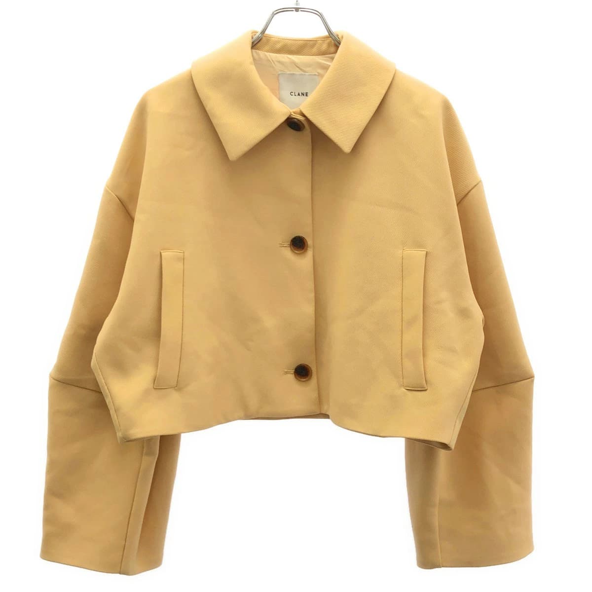 CLANE クラネ BULKY SLEEVE CROPPED JACKET クロップドジャケット 16103-0502