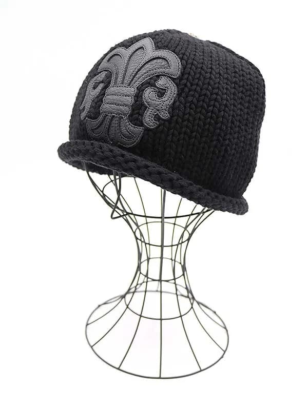 CHROME HEARTS クロムハーツ BSフレアパッチビーニーニットキャップ