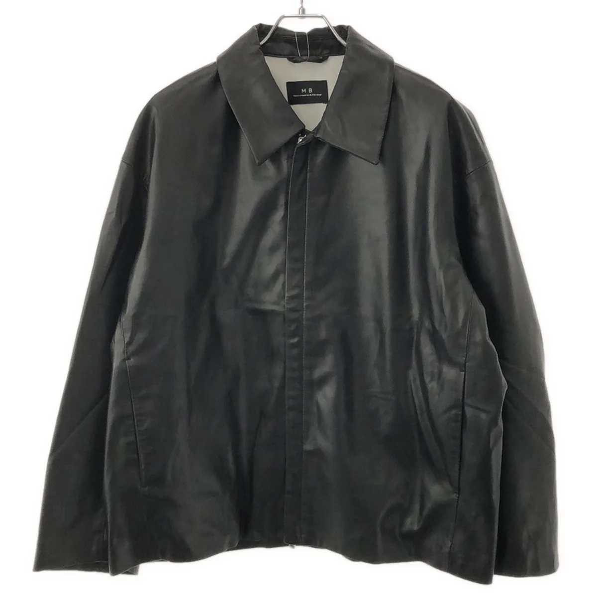 STUDIOUS ステュディオス MB別注 WATER REPELLENT LEATHER RIDERS JACKET レザージャケット