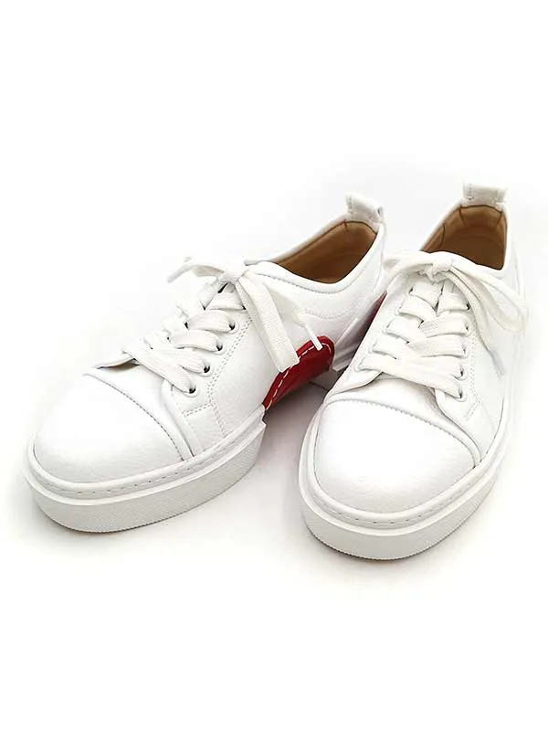 Christian Louboutin クリスチャンルブタン Adolon Junior インサートレザースニーカー