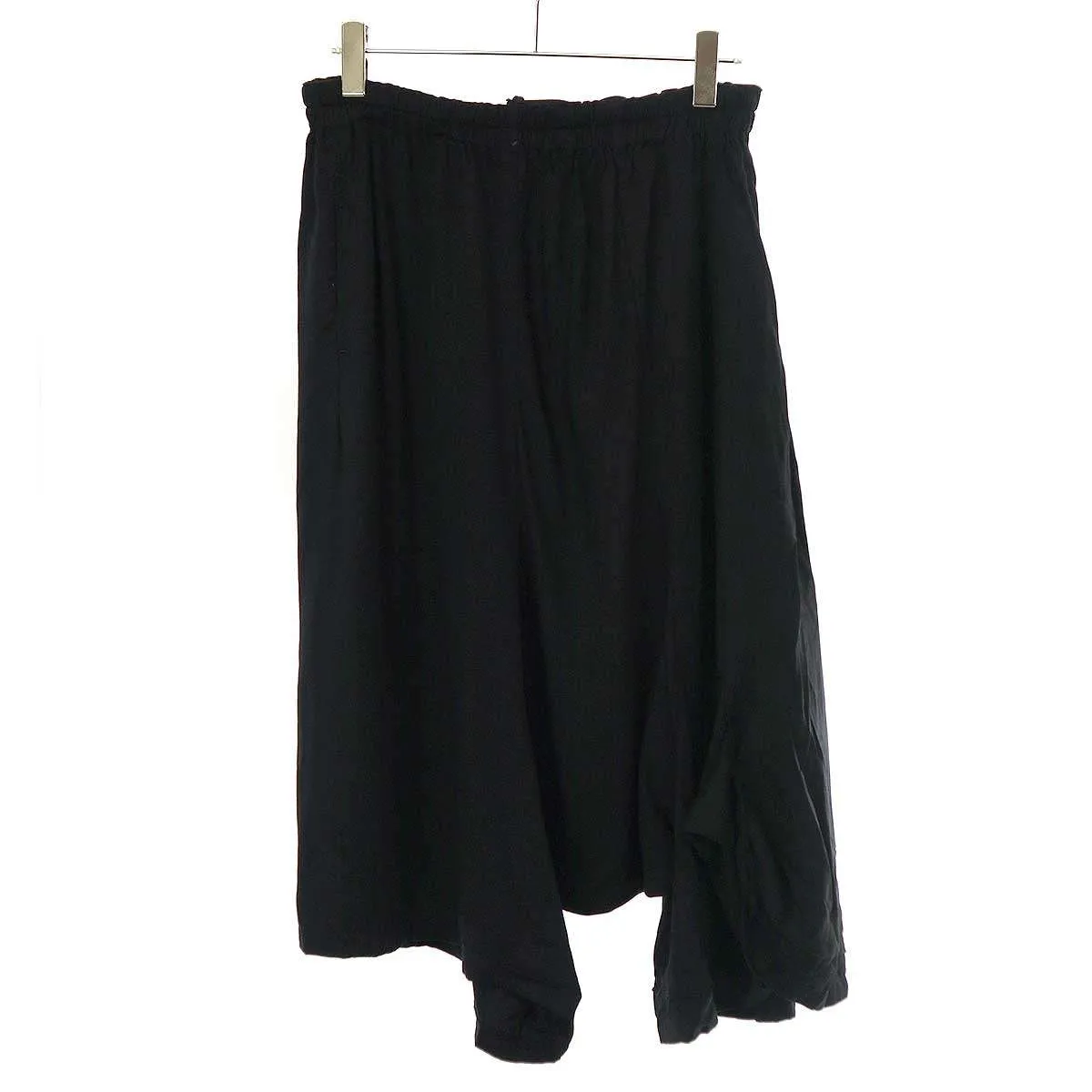 Yohji Yamamoto グラウンド ワイ 20SS レフトツイストデフォルメーションパンツ
