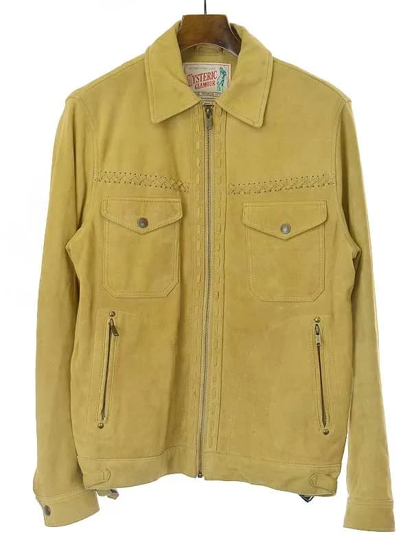 HYSTERIC GLAMOUR ヒステリックグラマー 16SS シープスエードレザージャケット