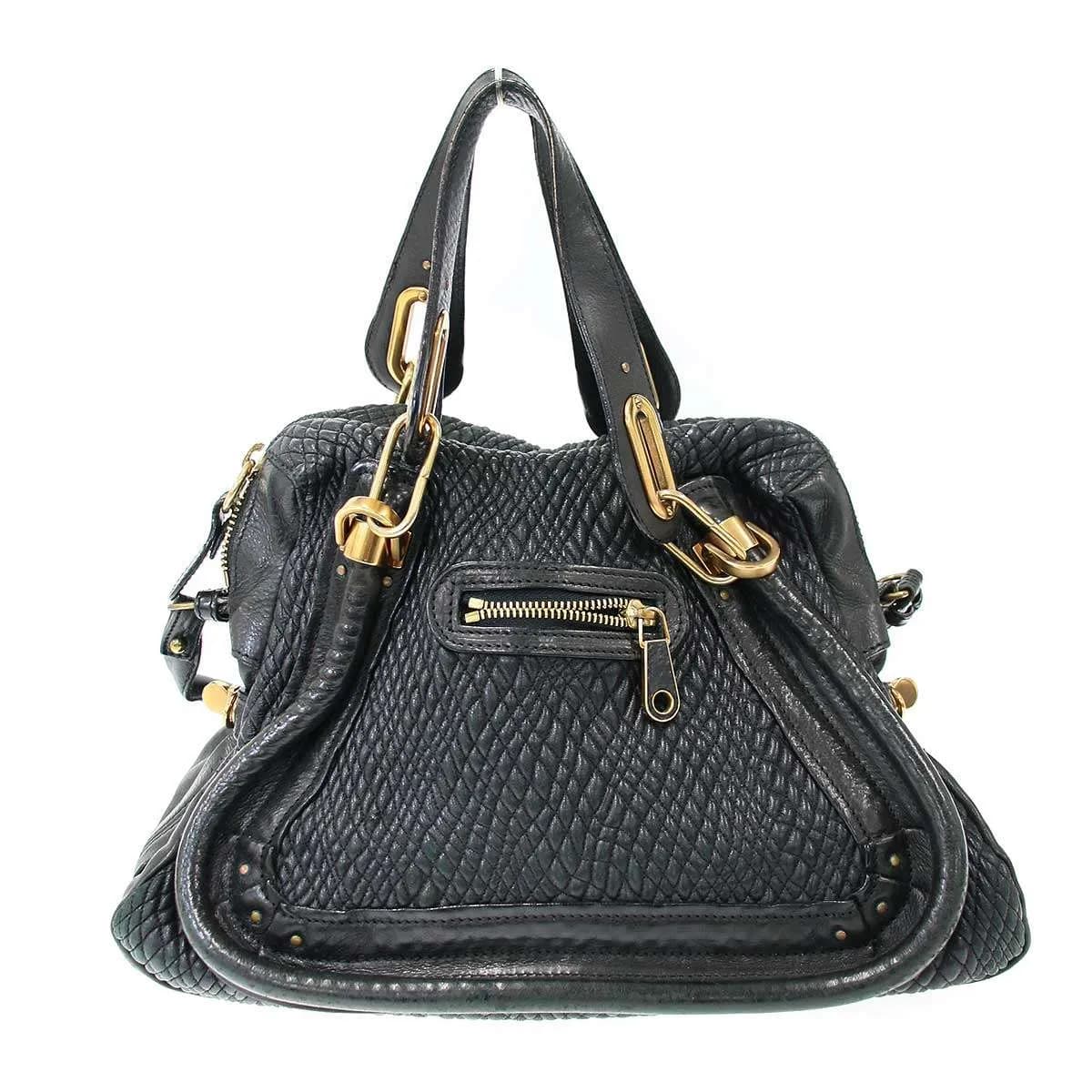 Chloe クロエ Paraty Bag パラティ 2WAYレザーショルダーバッグ