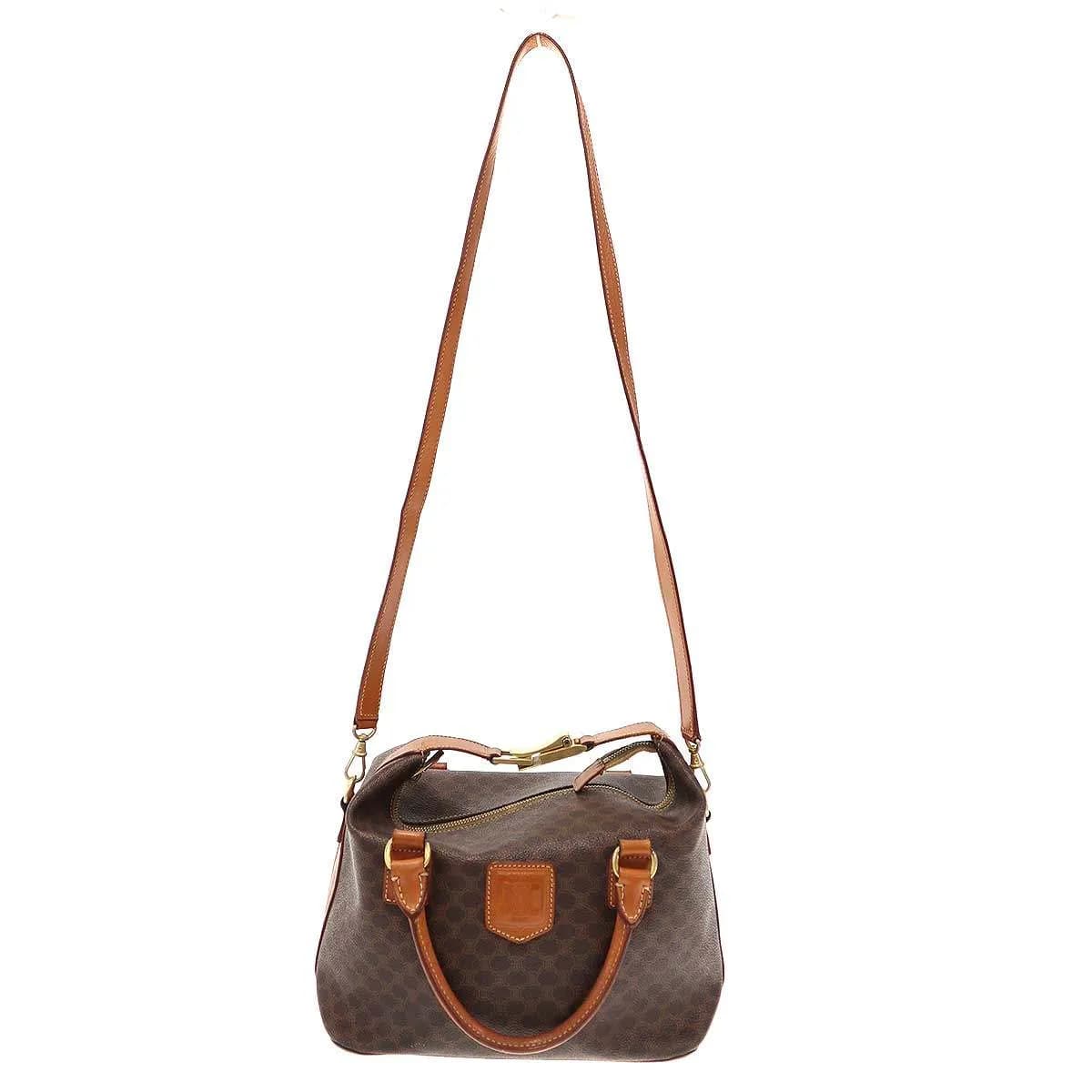 CELINE セリーヌ マカダム ショルダーバッグ
