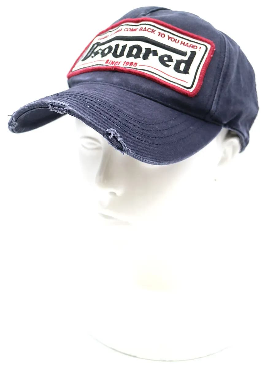 DSQUARED2 ディースクエアード ロゴワッペンキャップ