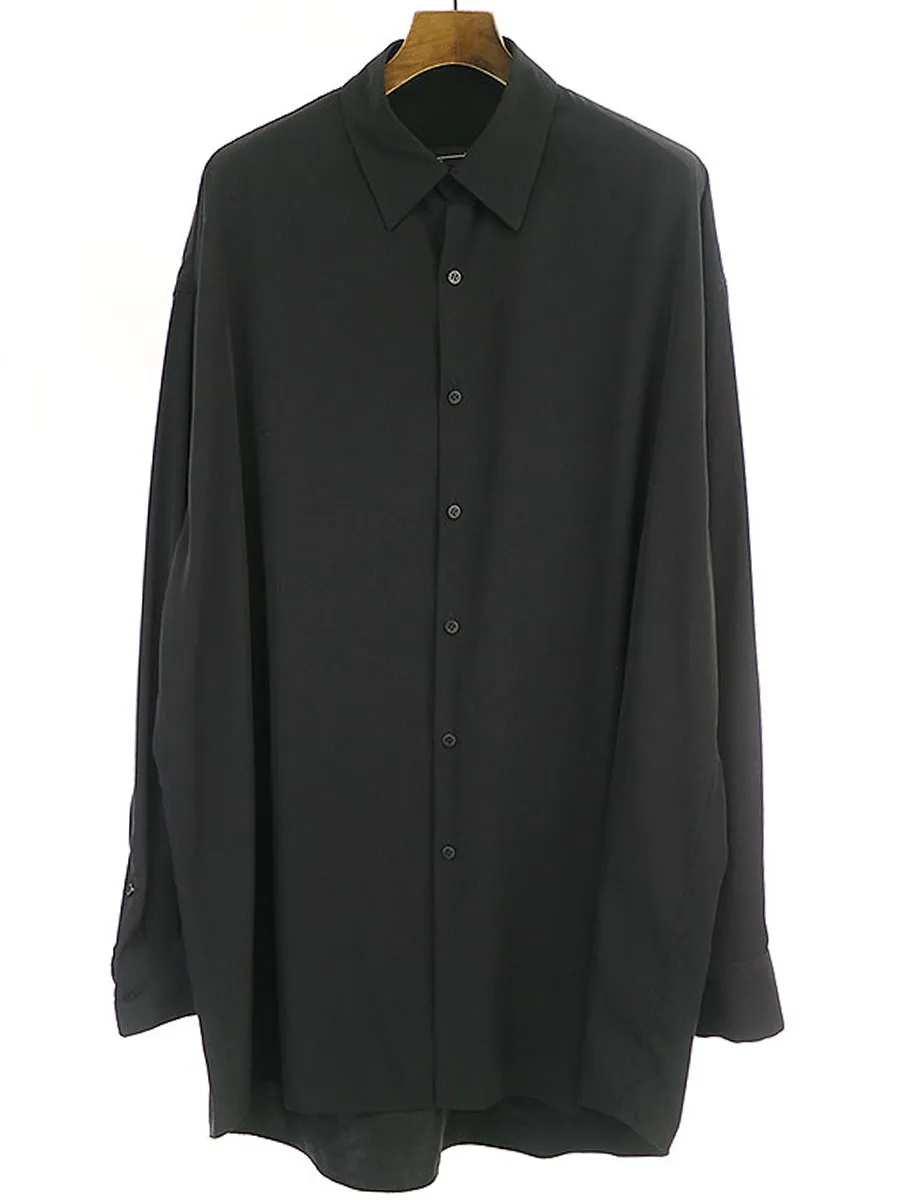 LAD MUSICIAN ラッドミュージシャン 19SS ポリエステルデシンスーパービッグシャツ