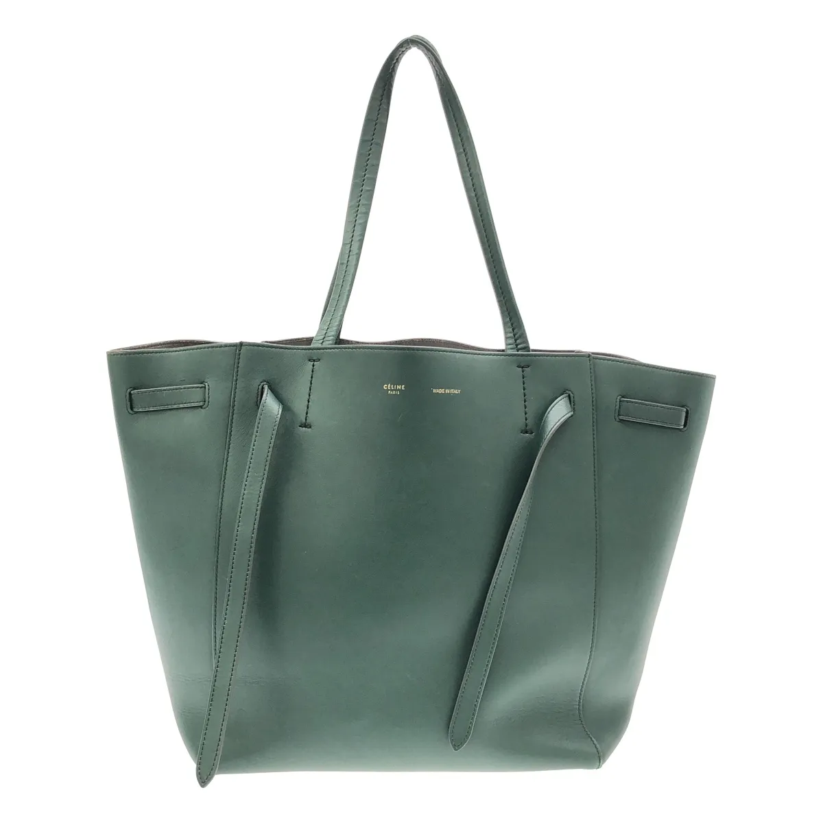 CELINE セリーヌ フィービーファイロ Cabas Phantom Small カバファントム スモール レザートートバッグ