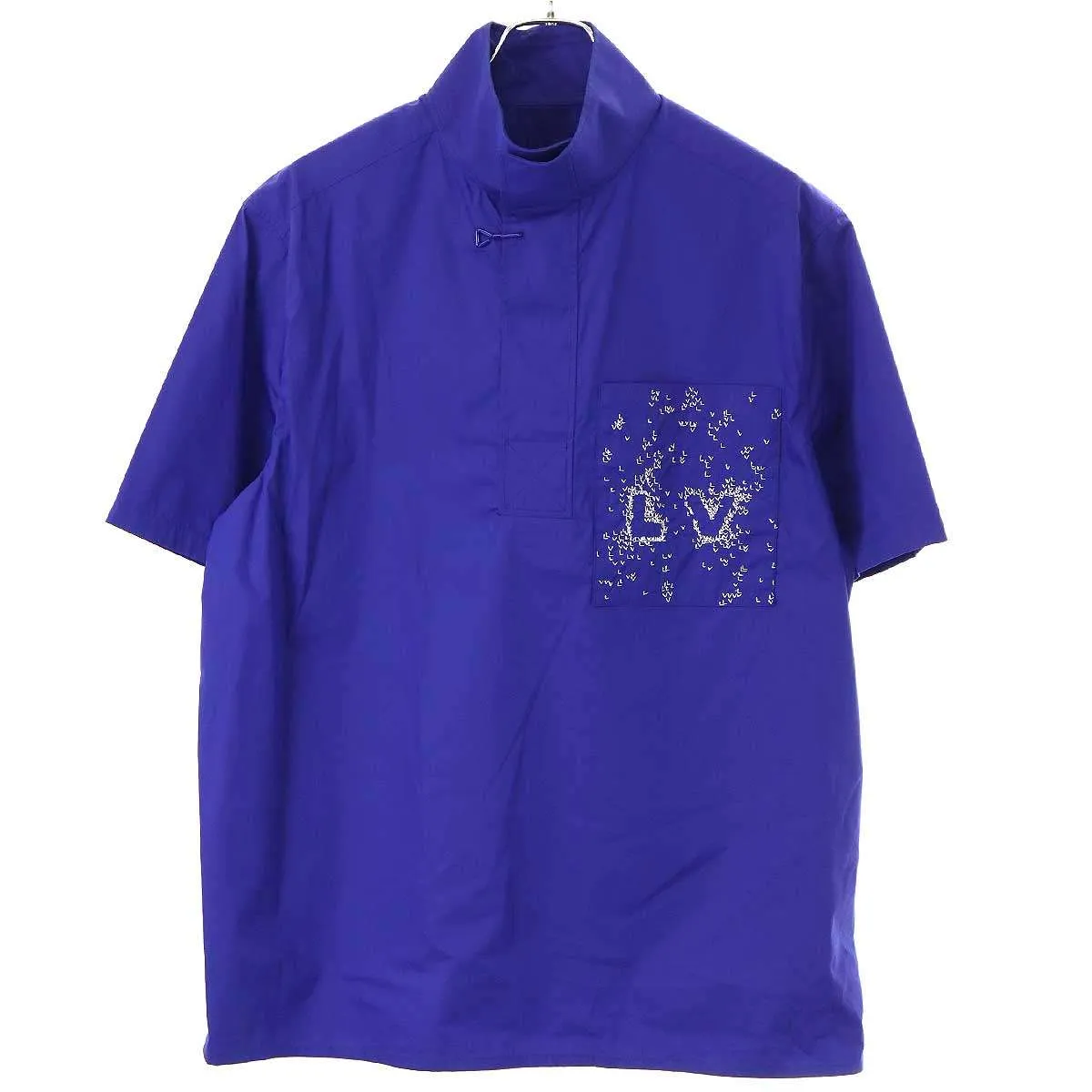 LOUIS VUITTON ルイヴィトン 22AW LVスプリッドショートスリーブプルオーバーシャツ RM222M MN8 HNS04W