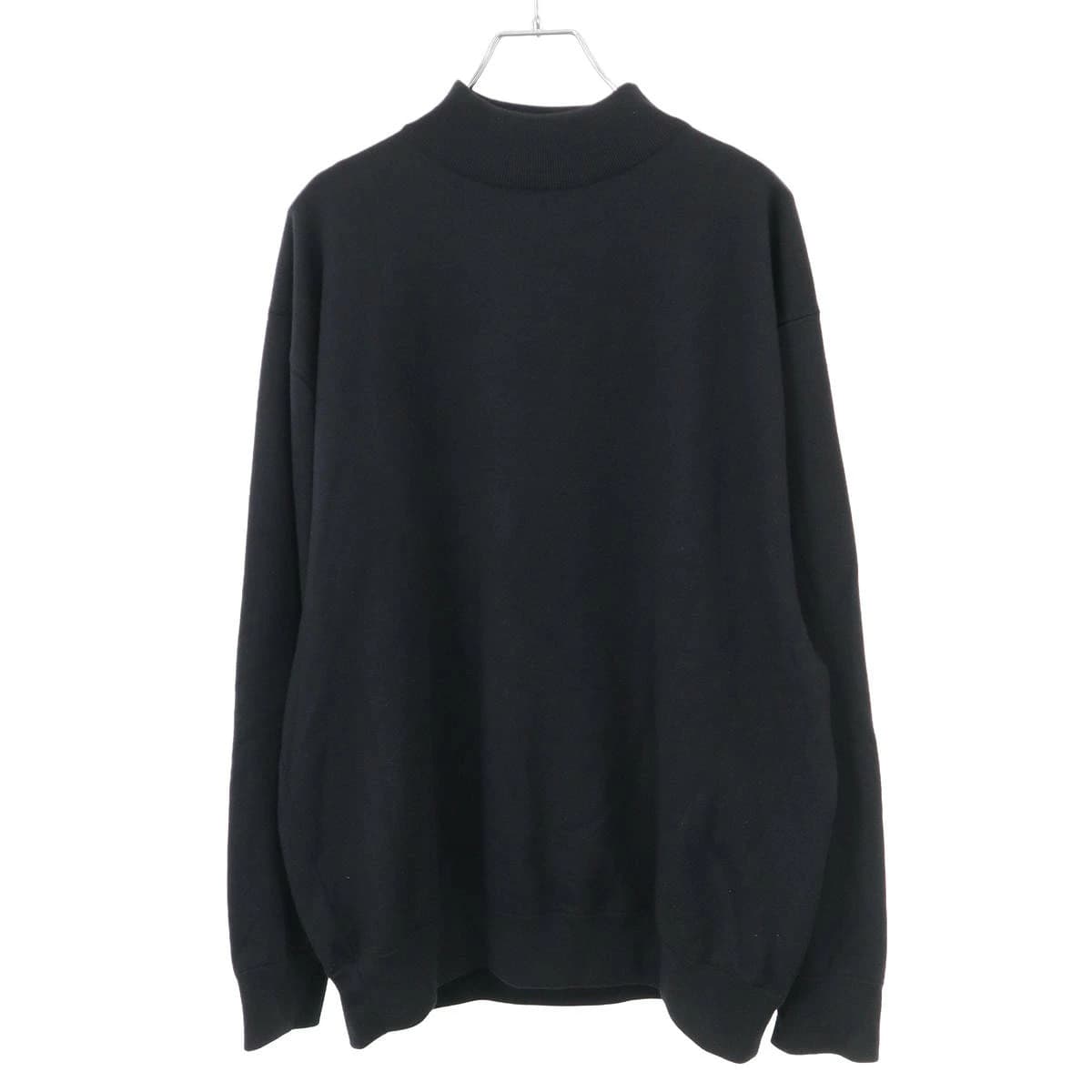 COMOLI コモリ 25AW ウール モックネックニットセーター C03-06001