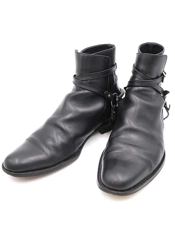 GUCCI グッチ レザージョッパーブーツ