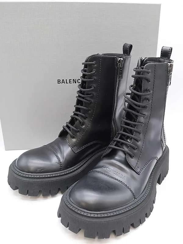 BALENCIAGA バレンシアガ TRACTOR BOOTIE L20 トラクター コンバットレザーブーツ