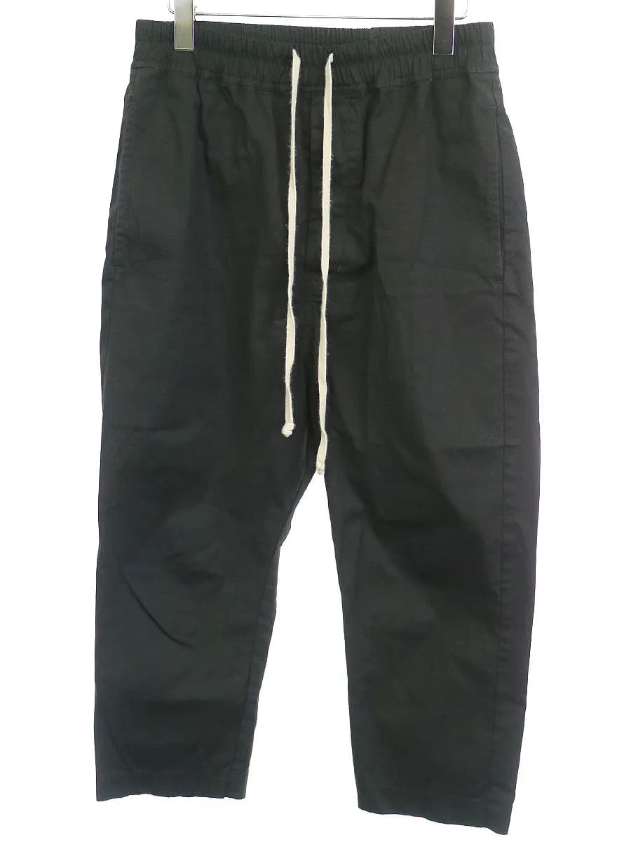 Rick Owens リックオウエンス 18AW DRAWSTRING ASTAIRES CROPPED アステアドローストリングクロップドパンツ