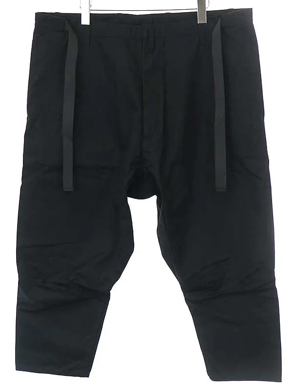 ACRONYM アクロニウム 15SS P17-S LIGHT SHELL HD GABARDINE DRAWCORD TROUSER コットントラウザーズパンツ